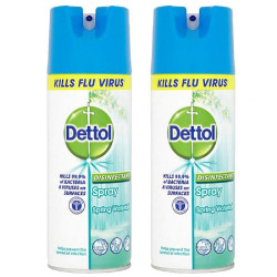 Dettol Disinfectant Spray - 400ml Spring Waterfall Pack Of 2
