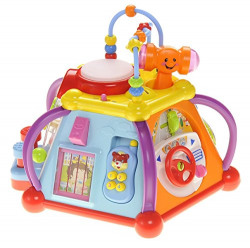 Toyshine Multifunctional Learning Play Center with Drum, Phone Learning Musical Toys