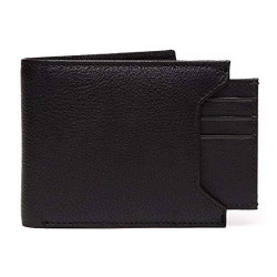 Elligator Men's PU Leather Black Wallet