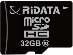 ridata 32GB 32 GB SDHC Class 10 20 MB/s  Memory Card(With Adapter)