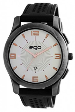 Ego by Maxima Analog White Dial Men's Watch-E-40402PAGG