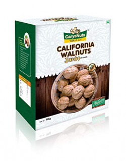 CarysNuts California Walnuts Jumbo 1 Kg with Shell