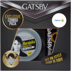 Gatsby Hair Styling Wax 75g with Set & Keep Hair Spray Extreme Hold 66ml