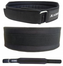  Kobo WTB-04 Neoprene Weight Lifting Belt, Medium (Black)