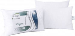 Recron Certified Plain Bed/Sleeping Pillow Pack of 2  (White)
