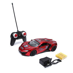 Wembley Toys Racing Bonzer Remote Controlled Rechargeable RC Car Series with Charger (Red)