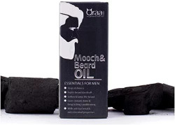 Qraa Mooch and Beard Oil for Beard Growth and Nourishment, 30ml