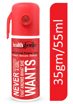  Healthgenie Self Defense Pepper Spray for Woman Safety - 35gm / 55 ml