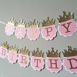 Shopperskart Presents Happy Birthday Banner, Medium (Pink)