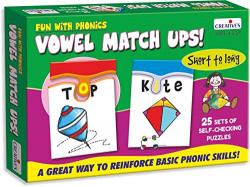  Creative Educational Aids P. Ltd. 0913 Fun With Phonics - Vowel Match Ups