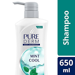 Pure Derm Mint Cool Shampoo, 650ml
