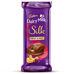 Cadbury Dairy Milk Silk, Fruit and Nut, 137g (Pack of 3)