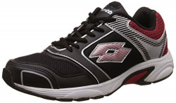 Lotto Men's Stardom Black and Red Running Shoes - 9 UK/India (43 EU)