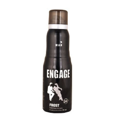  Engage New Metal Range Frost Deodorant Spray For Men, 150ml / 165ml