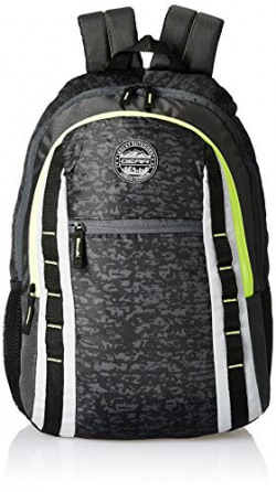 Gear 16 Ltrs Black Casual Backpack (BKPGERLPY0103)