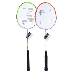  Silver's SIL-SB770 Combo-4 Aluminum Badminton Racquet, Pack of 2