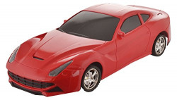 Sonic SE00056_1 1:18 Rechargeable Remote Control Car with Dangling Steering Wheel Remote, Red