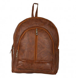 ARD ENTERPRISE 15L Stylish Glossy Ladies Backpack-Brown