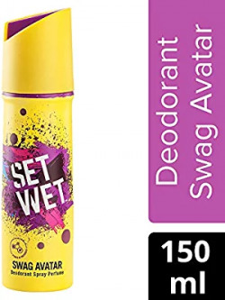 Set Wet Swag Avatar Deodorant Spray Perfume, 150 ml