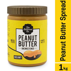 The Butternut Co. Unsweetened Peanut Butter - Creamy (1 KG)