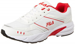 Fila Men's Sprint III Wht and Rd Running Shoes - 11 UK/India (45 EU)(11004500)