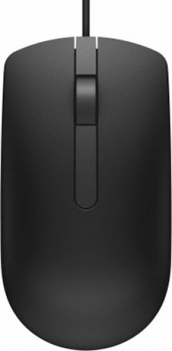 DELL MS 116 Wired Optical Mouse(USB, Black)