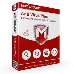  Max Secure Anti Virus Plus Version 6 - 1 PCs, 1 Year (CD)