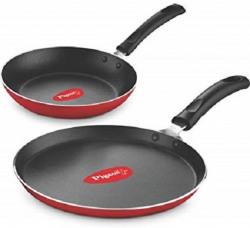 Pigeon Non-stick cookware- Duo pack Cookware Set  (Hard Anodised, 2 - Piece)