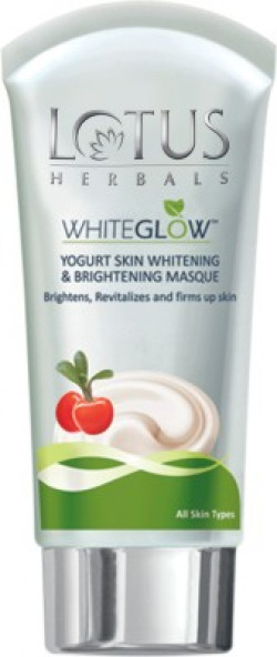 Lotus Hebals WHITEGLOW Yogurt Skin Whitening & Brightening Masque(80 g)