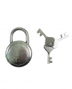  Rinnovare Rozy 3D 7 Levers 52mm Lock with 3 Keys (Chrome)