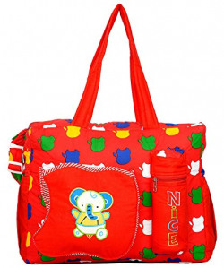 Love Baby Medium Diaper Bag (Red)