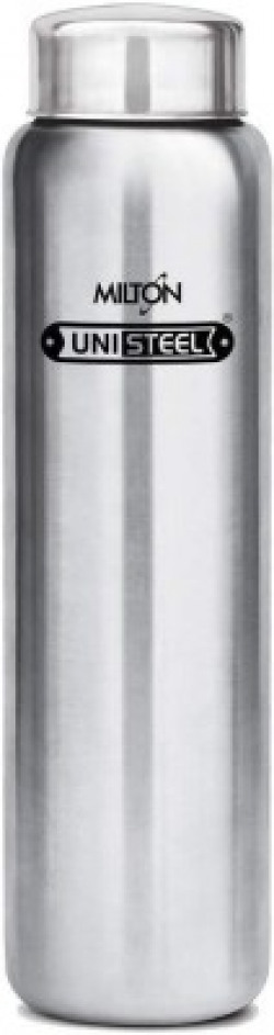 Milton Aqua-1000 Stainless Steel Water Bottle, 930 ml, Silver 920 ml Bottle(Pack of 1, Steel/Chrome)