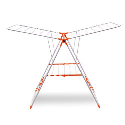 Bathla Mobidry Eze - Foldable Clothes Drying Stand (Orange)