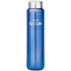 Milton Aqua Stainless Steel Fridge Water Bottle 930ml, Blue