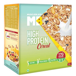 MuscleBlaze High Protein Cereal- 500gms / 1.1 lb
