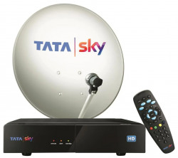 Tata Sky HD Box with One Month Hindi Starter Pack       autherised brand Sold By Tata Sky Authorised Seller Brand Certified Seller 100% Genuine Products Tata Sky HD Box with One Month Hindi Starter Pack