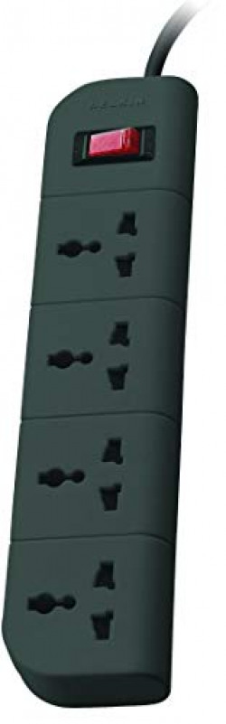 Belkin Essential Series F9E400zb1.5MGRY 4-Socket Surge Protector