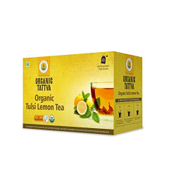 Organic Tattva Tulsi Lemon Tea, 20 Tea Bags