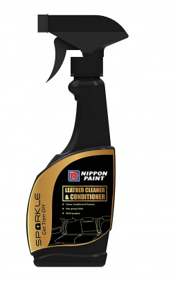  Nippon Paint Sparkle Leather Cleaner and Conditioner (250ml, Black)