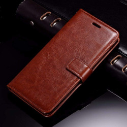  Thinkzy Artificial Leather Flip Cover for Samsung Galaxy J7 Pro (Brown)