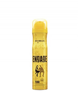 Engage Woman Deodorant, Tease, 165ml / 110g (Weight May Vary)