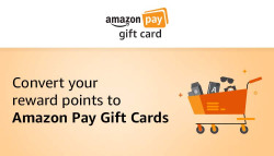 Convert your Reward point to Amazon pay gift cards