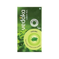 Amazon Brand – Vedaka Green Tea, Natural, 100 Bags