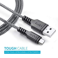 Mivi UC3B Micro USB Cable - 3.2 Feet (1 Meter) - (Black)