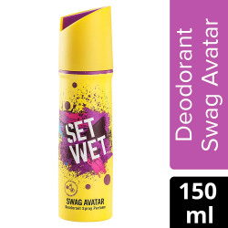 Set Wet Swag Avatar Deodorant Spray Perfume, 150 ml 