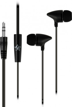 Flipkart SmartBuy Wired Earphones with Mic(Black, In the Ear)