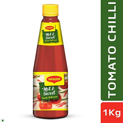 Nestle Maggi Hot & Sweet Tomato Chilli Sauce Bottle, 1kg