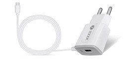 Zoook Rocker CHARGEMATE2 Output Smart Wall Charger with Fixed Cable (White)