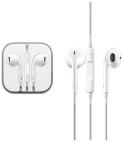 HoA Premium Earpods Wired In Ear Earphones (White)