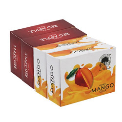 Herbal Soap Mango and Red Apple (Pack Of 4,120 gm each)
